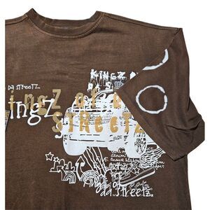 *Rare* Five Elements 5E Graphic We Run Da Streetz‎ Short Sleeve Men's Size 3XL